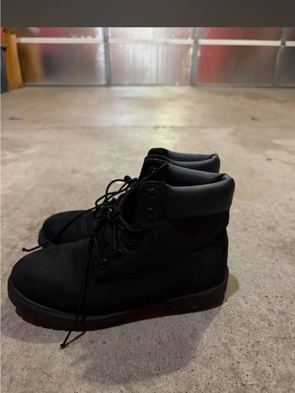 Timberland Black Men's Lace-Up Ankle Boots